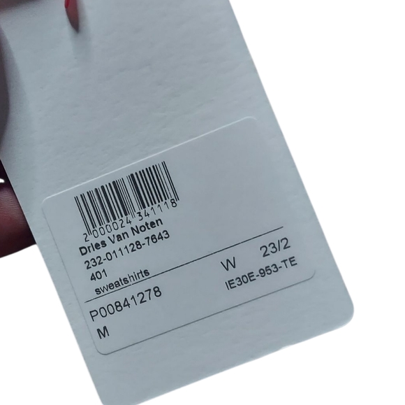 NWT Dries Van Noten | Hasper Floral Dress Hoodie | In Tie Dye | Cotton - Picture 13 of 16